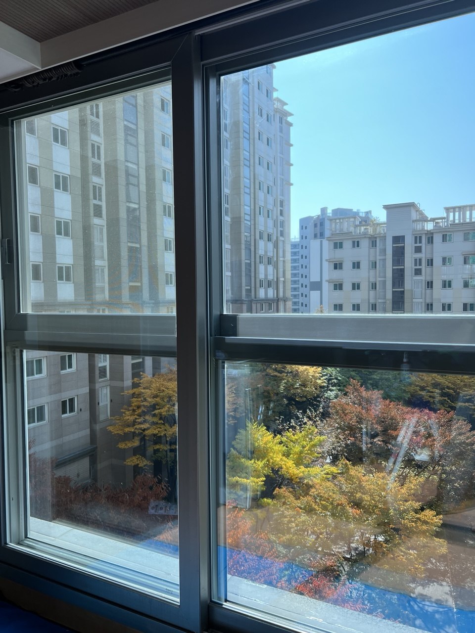강서힐스테이트 아파트 유리창청소